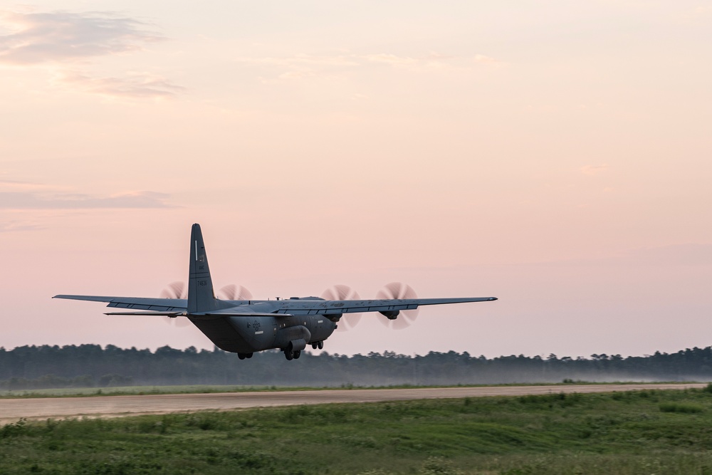 721st CRE Airfield Assessment Team Arrives at Geronimo LZ