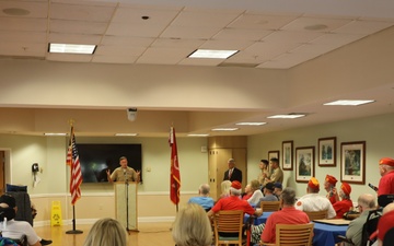 Marine Corps Deputy Commandant for Manpower and Reserve Affairs Visits Recruiting Station Tampa on Inchon 75th Anniversary