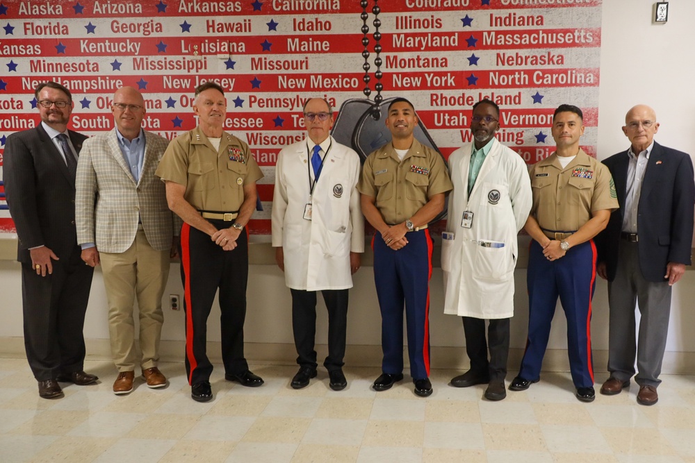 Marine Corps Deputy Commandant for Manpower and Reserve Affairs Visits Recruiting Station Tampa on Inchon 75th Anniversary