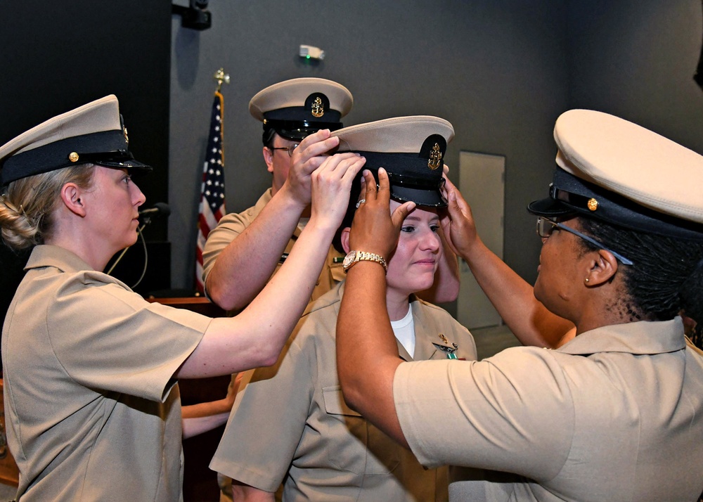 Navy Information Warfare Commands Pin 19 New Chief Petty Officers