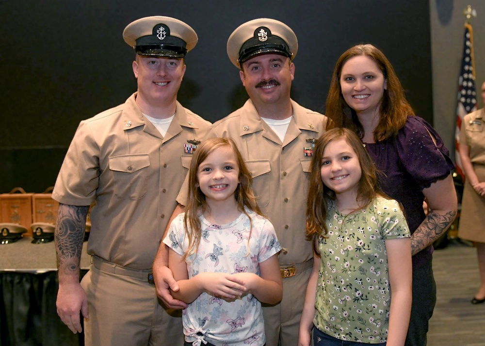 Navy Information Warfare Commands Pin 19 New Chief Petty Officers