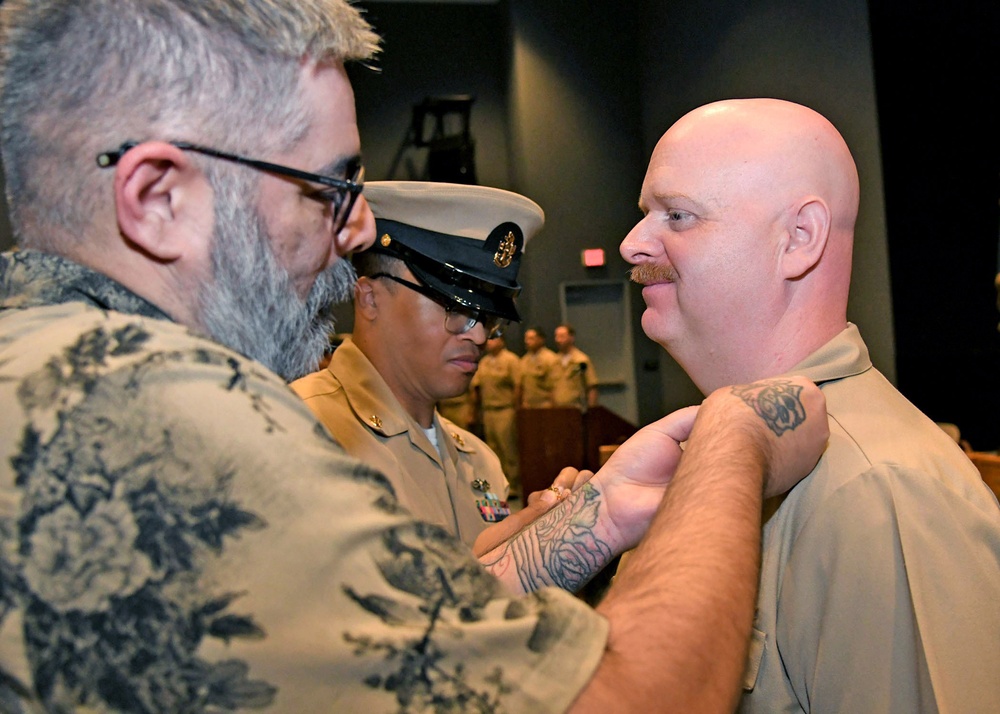 Navy Information Warfare Commands Pin 19 New Chief Petty Officers