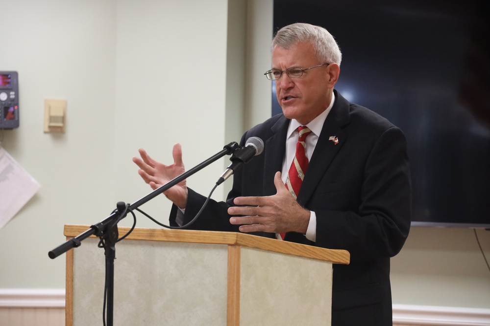 Marine Corps Deputy Commandant for Manpower and Reserve Affairs Visits Recruiting Station Tampa on Inchon 75th Anniversary