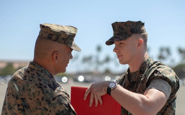 Capt. Burger Awarded Navy and Marine Corps Commendation Medal
