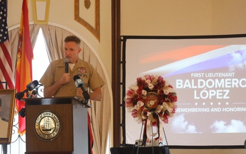 Marine Corps Deputy Commandant for Manpower and Reserve Affairs Visits Recruiting Station Tampa on Inchon 75th Anniversary