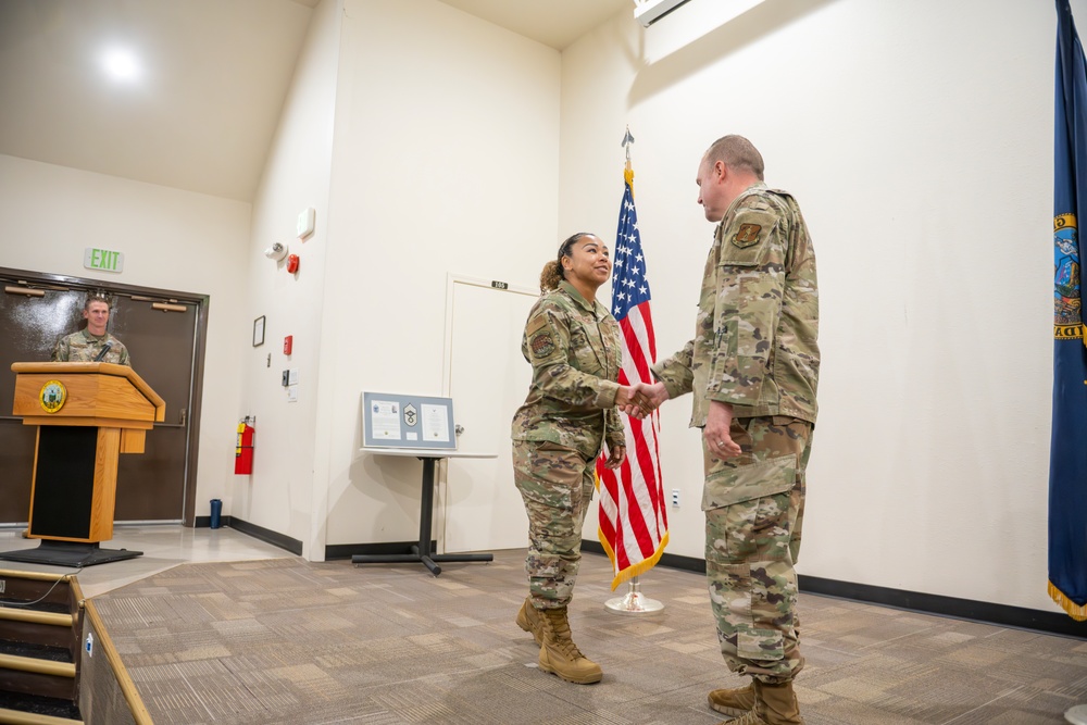 Turner Promotes to Chief Master Sergeant