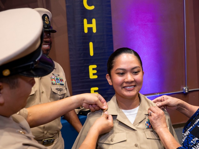NSA Mid-South holds a Chief Pinning Ceremony