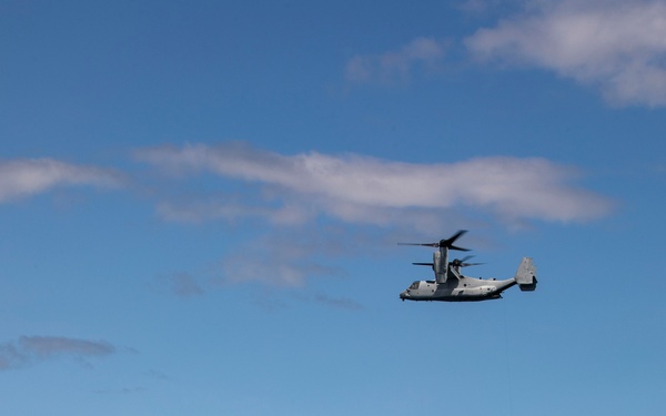 U.S. Marines conduct rescue operations during Rescue Flag 25-2