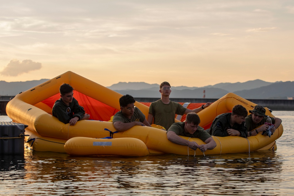 U.S. Marines conduct open ocean rescue operations during Rescue Flag 25-2