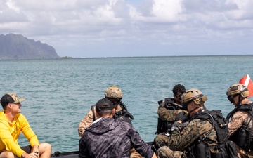 U.S. Marines with 4th Reconnaissance Battalion Conduct Dive Training at MCBH