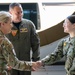 Lt. Gen. Laura Lenderman, Pacific Air Forces deputy commander, visits Naval air Facility Misawa