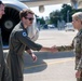 Lt. Gen. Laura Lenderman, Pacific Air Forces deputy commander, visits Naval Air Facility Misawa