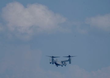 U.S. Marines demonstrate search and rescue capabilities during Rescue Flag 25-2