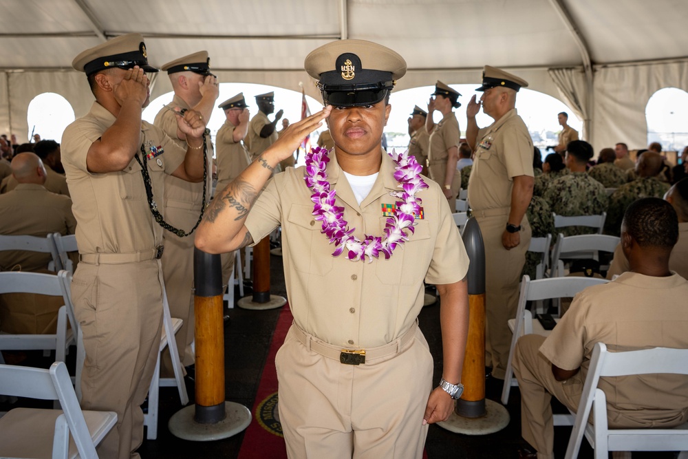COMPACFLT CPO Pinning Ceremony