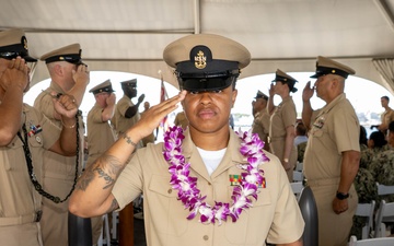 COMPACFLT CPO Pinning Ceremony