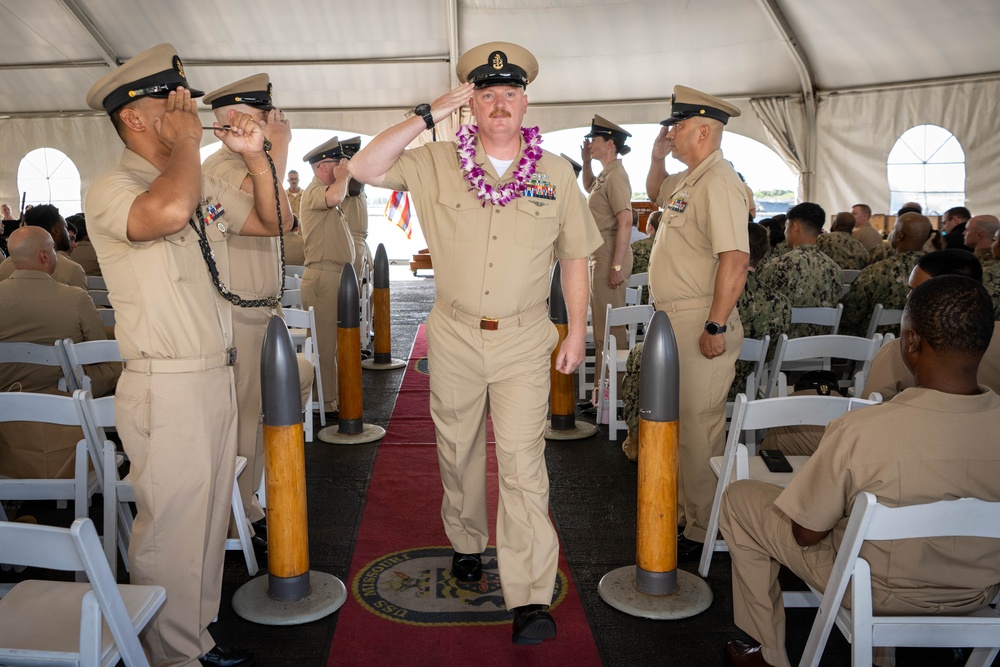 COMPACFLT CPO Pinning Ceremony