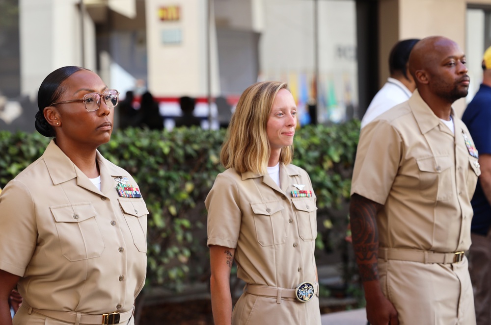 NMFP Flag Writer Promoted to Chief Petty Officer