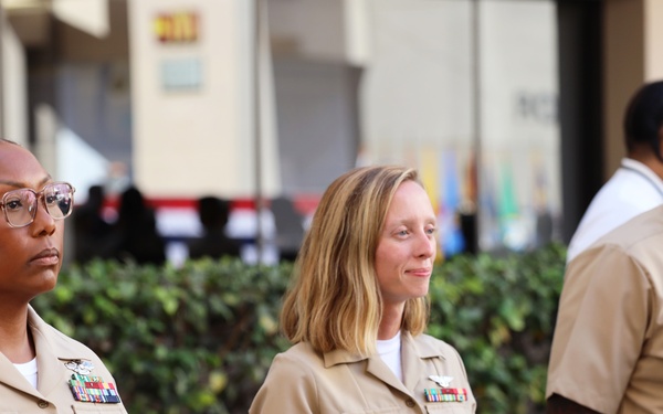 NMFP Flag Writer Promoted to Chief Petty Officer