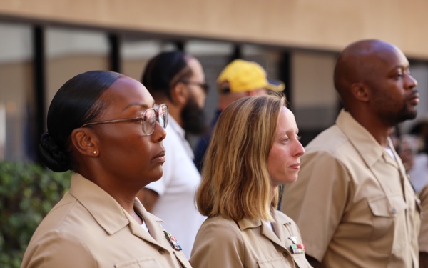 NMFP Flag Writer Promoted to Chief Petty Officer