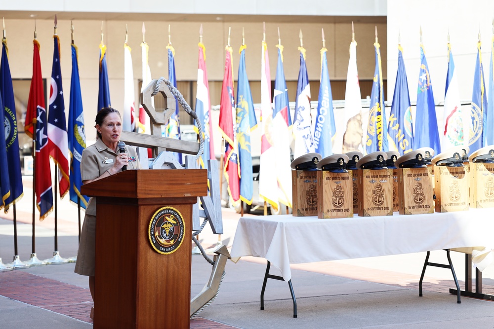 New Chief Petty Officers Pinned at NMCSD