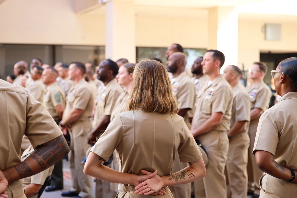 New Chief Petty Officers Pinned at NMCSD