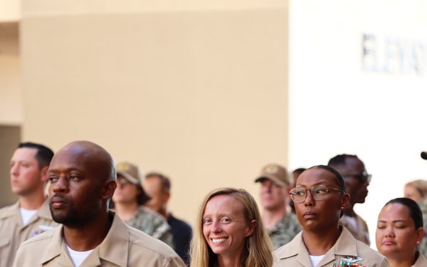 NMFP Flag Writer Promoted to Chief Petty Officer