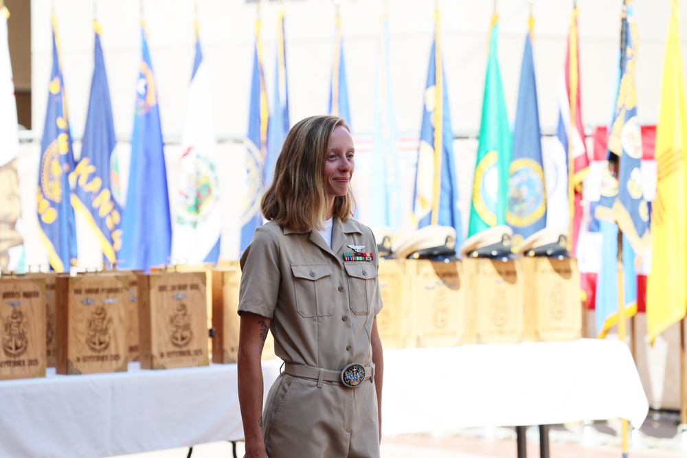 NMFP Flag Writer Promoted to Chief Petty Officer