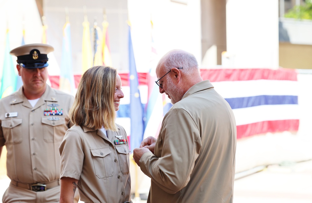 NMFP Flag Writer Promoted to Chief Petty Officer