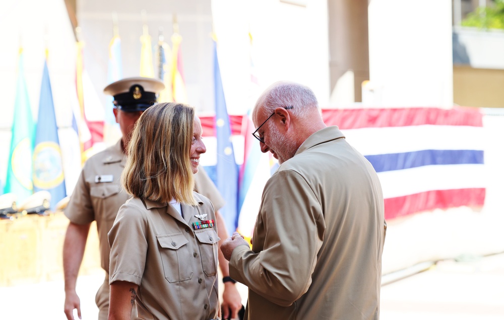 NMFP Flag Writer Promoted to Chief Petty Officer