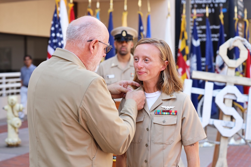 NMFP Flag Writer Promoted to Chief Petty Officer