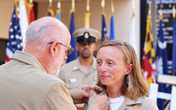 NMFP Flag Writer Promoted to Chief Petty Officer