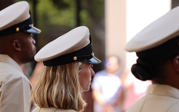 NMFP Flag Writer Promoted to Chief Petty Officer