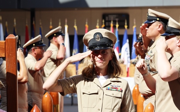 NMFP Flag Writer Promoted to Chief Petty Officer