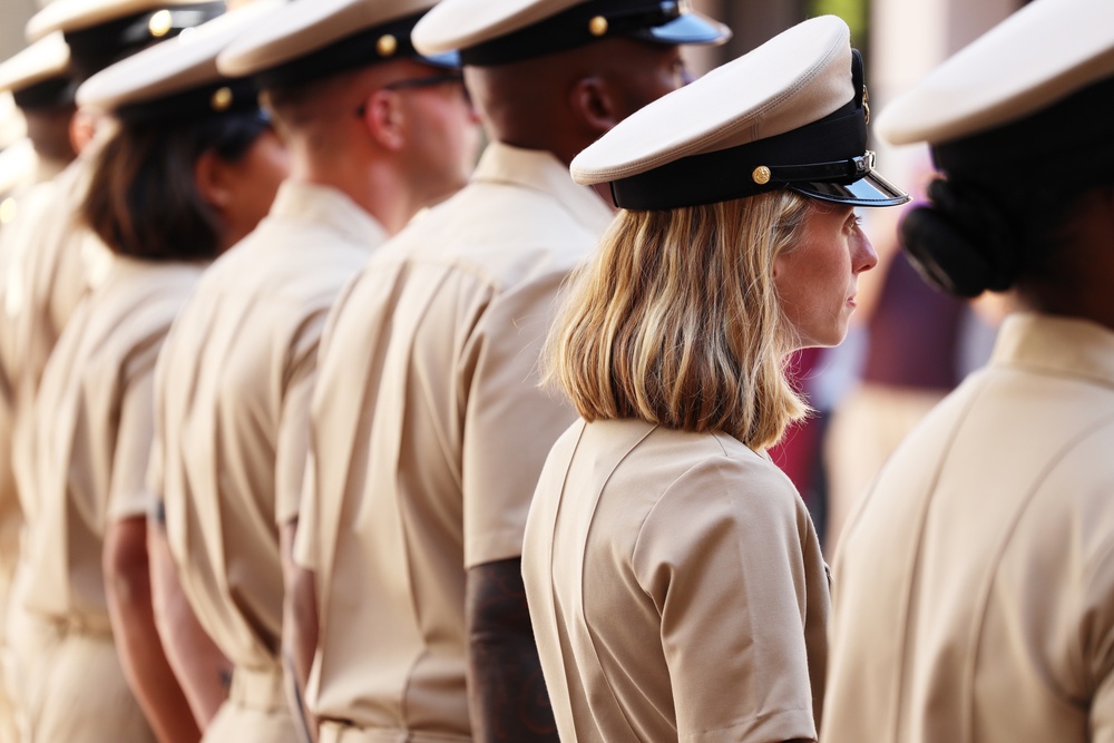 NMFP Flag Writer Promoted to Chief Petty Officer