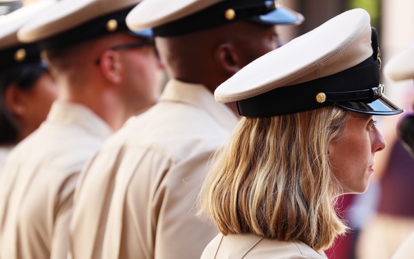 NMFP Flag Writer Promoted to Chief Petty Officer