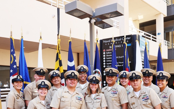 NMFP Flag Writer Promoted to Chief Petty Officer