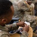 U.S. Soldiers practice skills learned during an Advanced Life Support Course