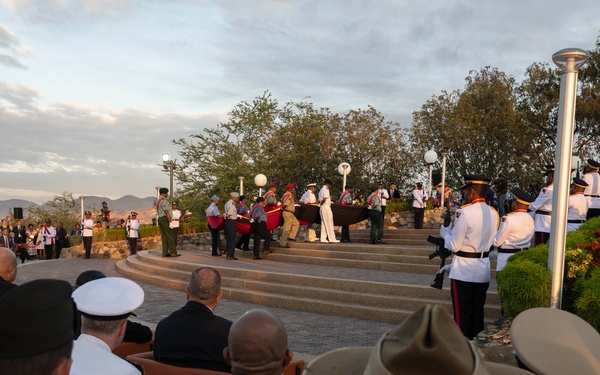 USINDOPACOM Commander celebrates PNG’s 50th Independence Day, breaks ground for Fuel Storage Facility