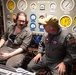 MSC Leadership Visit USS Mount Whitney (LCC 20)