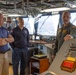 MSC Leadership Visit USS Mount Whitney (LCC 20)