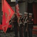 Brig. Gen. Douglas C. Sanders gives speech at MCAS Iwakuni
