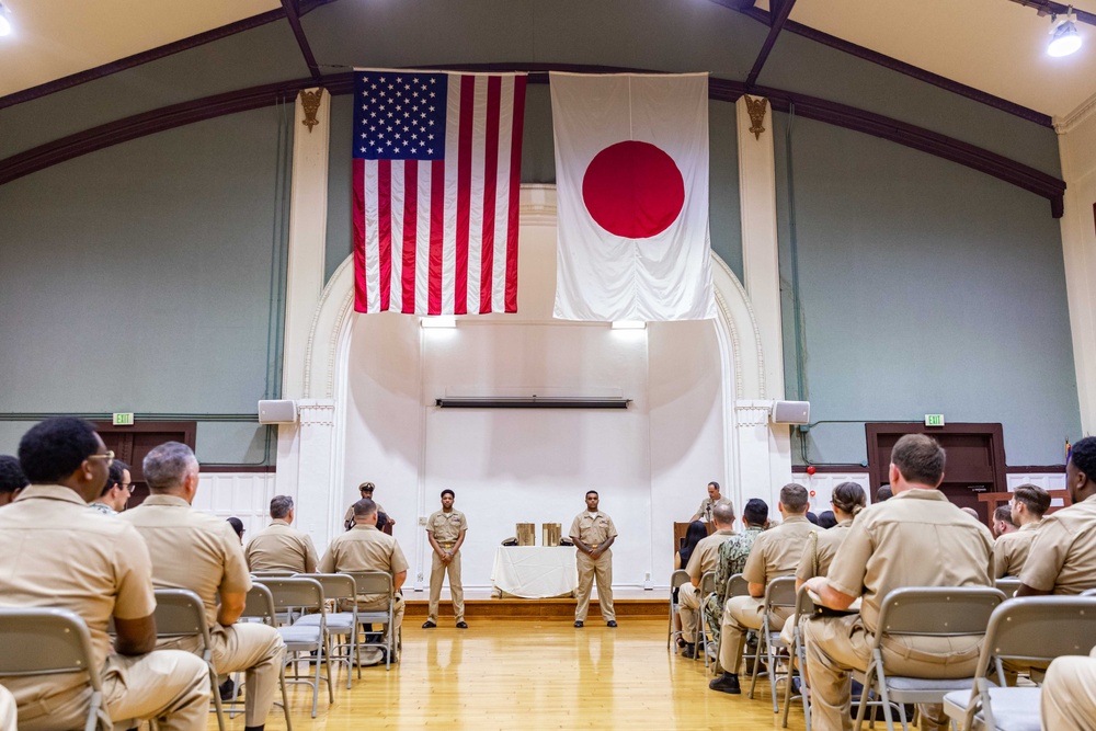 Commander, Submarine Group 7 Chief Pinning Ceremony