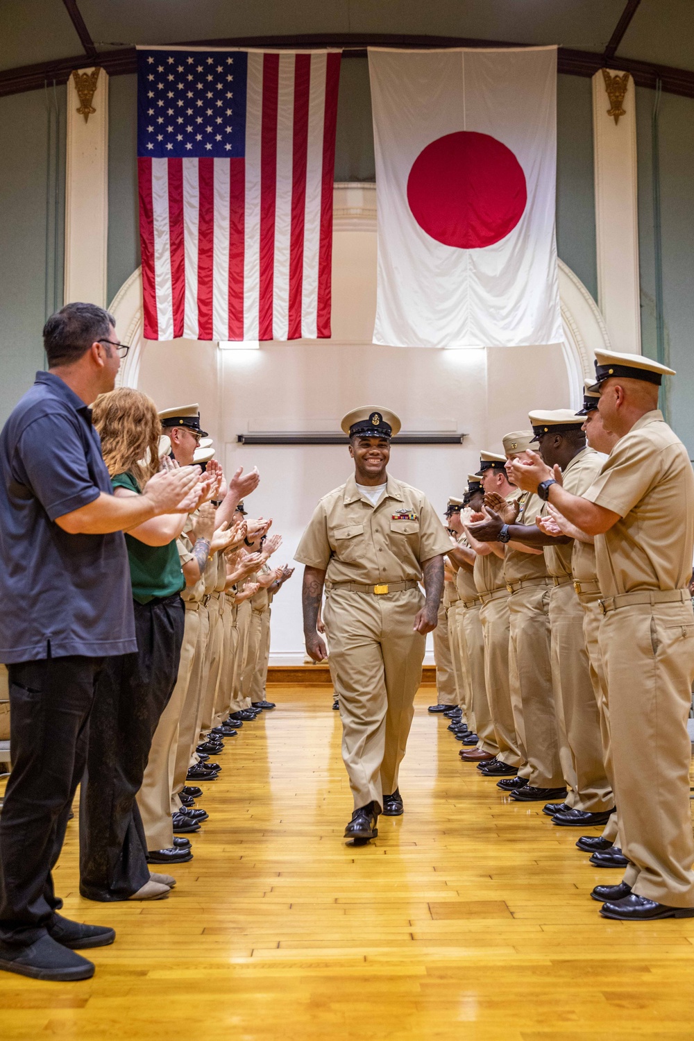 Commander, Submarine Group 7 Chief Pinning Ceremony
