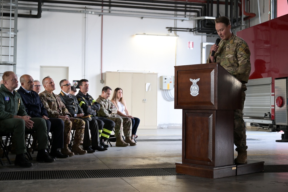 Aviano remembers 9/11