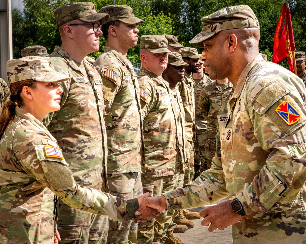 10th AAMDC CSM recognizes 5-7 ADA soldiers