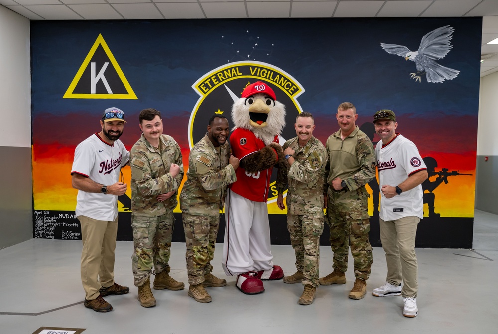 From the diamond to the desert: Nationals visit 379th AEW