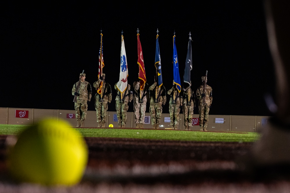 From the diamond to the desert: Nationals visit 379th AEW