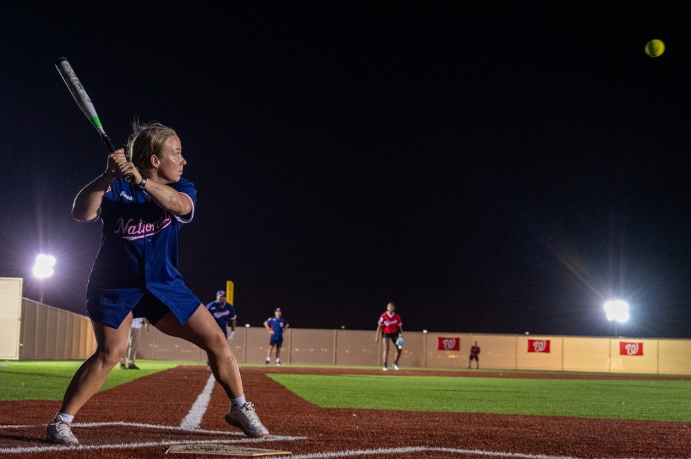 From the diamond to the desert: Nationals visit 379th AEW