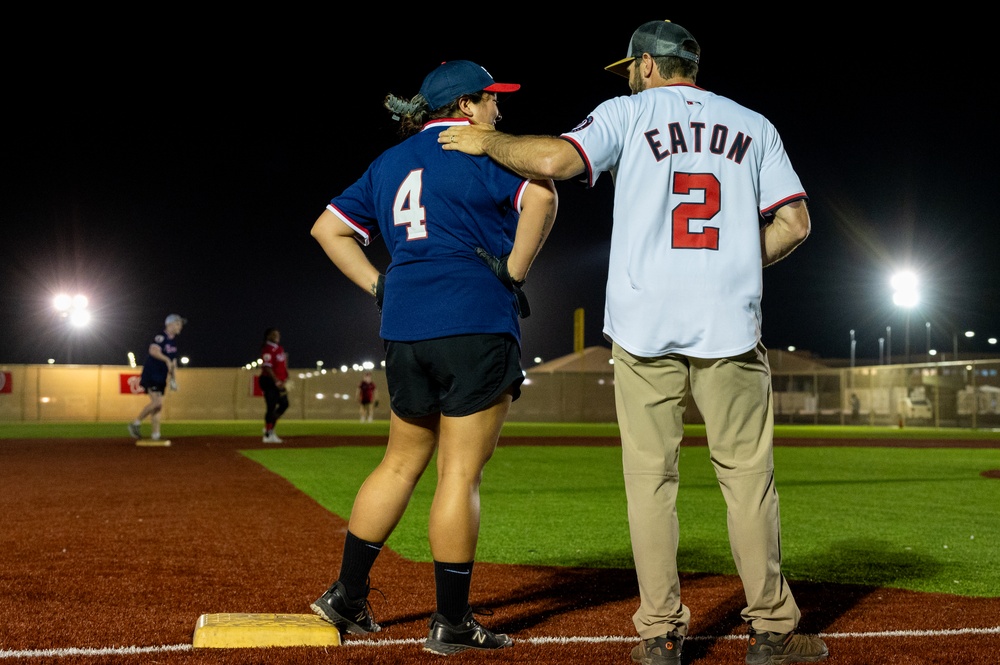 From the diamond to the desert: Nationals visit 379th AEW