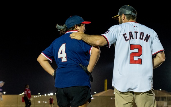 From the diamond to the desert: Nationals visit 379th AEW